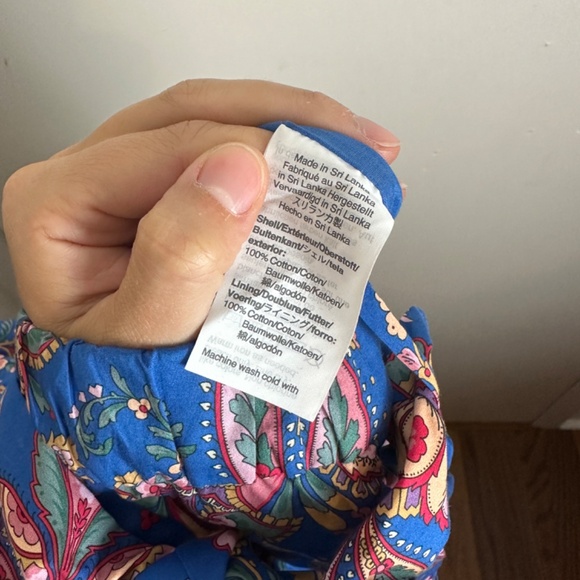 NEW J.Crew Women's Belted Pull-On Midi Skirt in Liberty Flora Belle Blue Size 2 - Picture 7 of 7